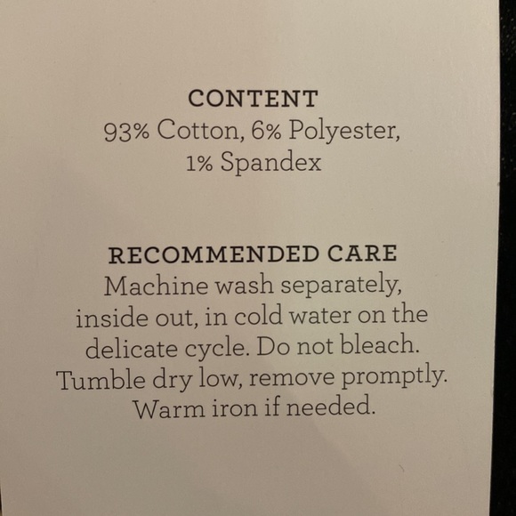 NWT Cabi Slim Boyfriend Black Jeans Distressed Womens Size 8 - Picture 9 of 9